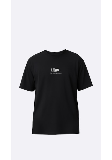 Eclipse Oversize T-shirt Siyah