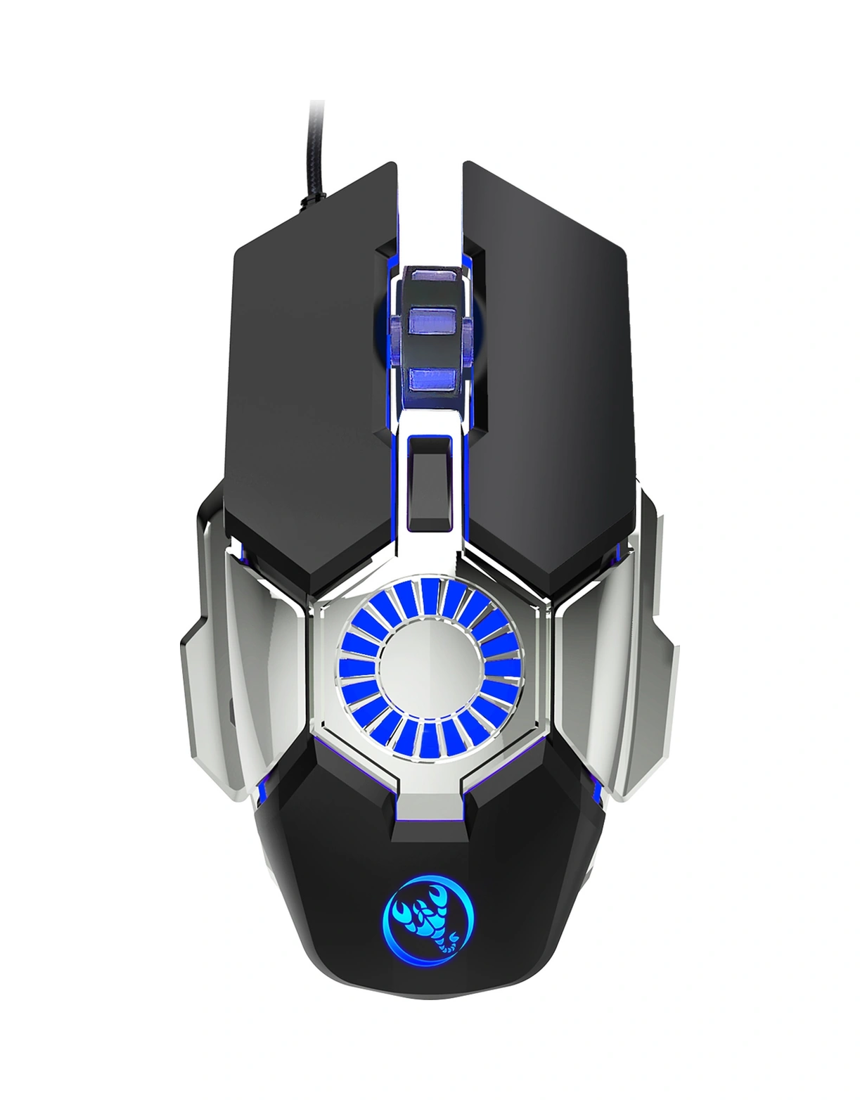 Sones Hxsj J700 Renkli Aydınlatmalı Programlanabilir E-spor Oyun Kablolu Fare Diğer