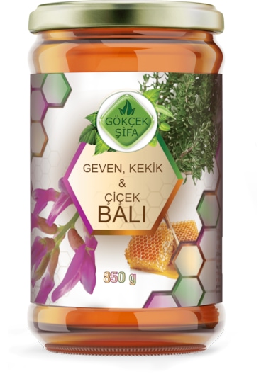 Gökçek Şifa Geven Kekik ve Çiçek Balı 850 G