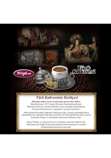 Tuğba Kuruyemiş Türk Kahvesi Metal Kutu 250 Gr