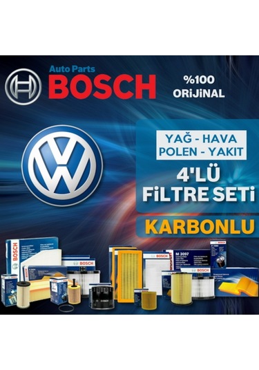 Vw Polo 1.2 Tsi Bosch  Filtre Bakım Seti 2014-2017 495332735