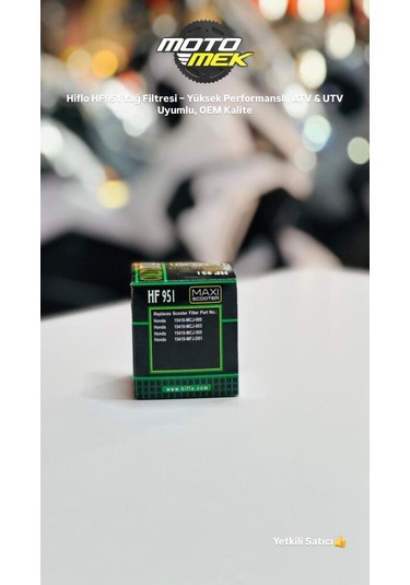 Yamaha Tmax 530 Hiflo Hf951 Yağ Filtresi