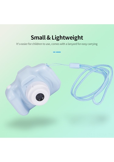 Suofeng Çocuklar İçin Mini Dijital Kamera - Fotoğraf Çekme, Video Kayıt Etme Ve 32gb Hafıza Kartı İle Mavi
