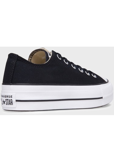 Converse Bayan Ayakkabı 560250c 001 Siyah-beyaz-beyaz Çok Renkli