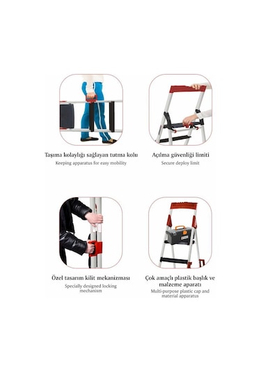 Devecioğlu Noax 5+1 Geniş Basamaklı Ev Ve Iş Merdiveni