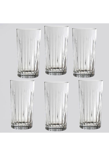 Rcr Timeless 6'lı Meşrubat Bardağı 440 Ml Şeffaf