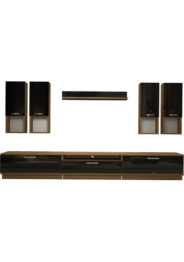 Decoraktiv Trendstyle 8da Mdf Tv Ünitesi Tv Sehpası Pera - Siyah