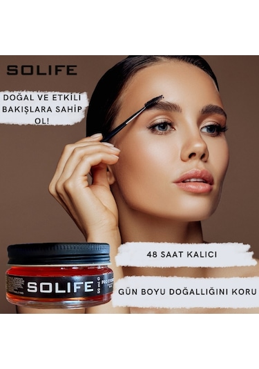 Solife Eyebrow Pro Shaper Kaş Şekillendirici Wax 50 ML