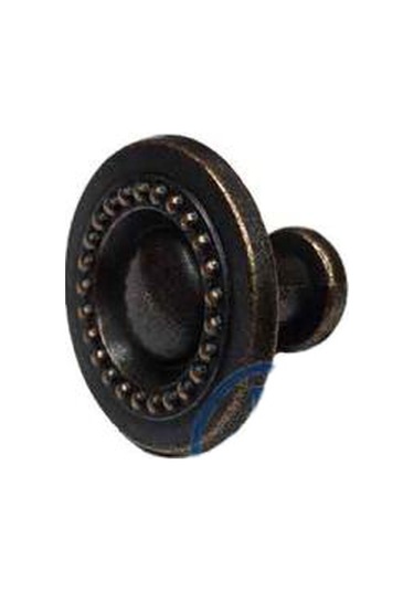 Dekoratif Zamak Düğme - 23x23mm, Eskitme, 100 Adet Diğer