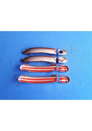 Vw T6 Transporter Krom Kapı Kolu 2015 Sonrası 4 Kapı Paslanmaz  Çe