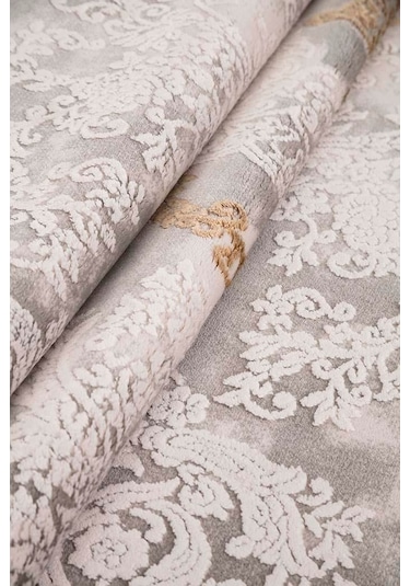 İpek Halı Blossom Koleksiyonu 13421 Gri-80109 Gri