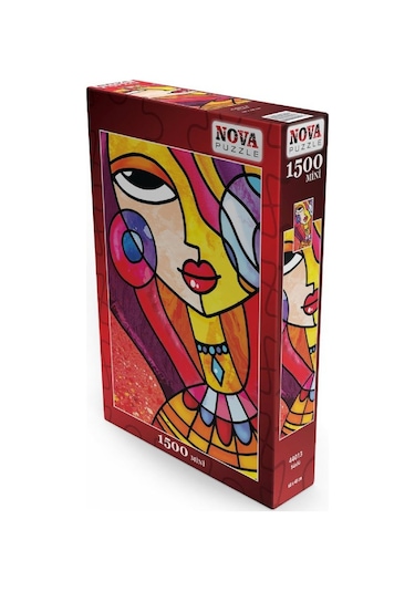 Nova 1500 Parça Mini Süslü Kız Puzzle