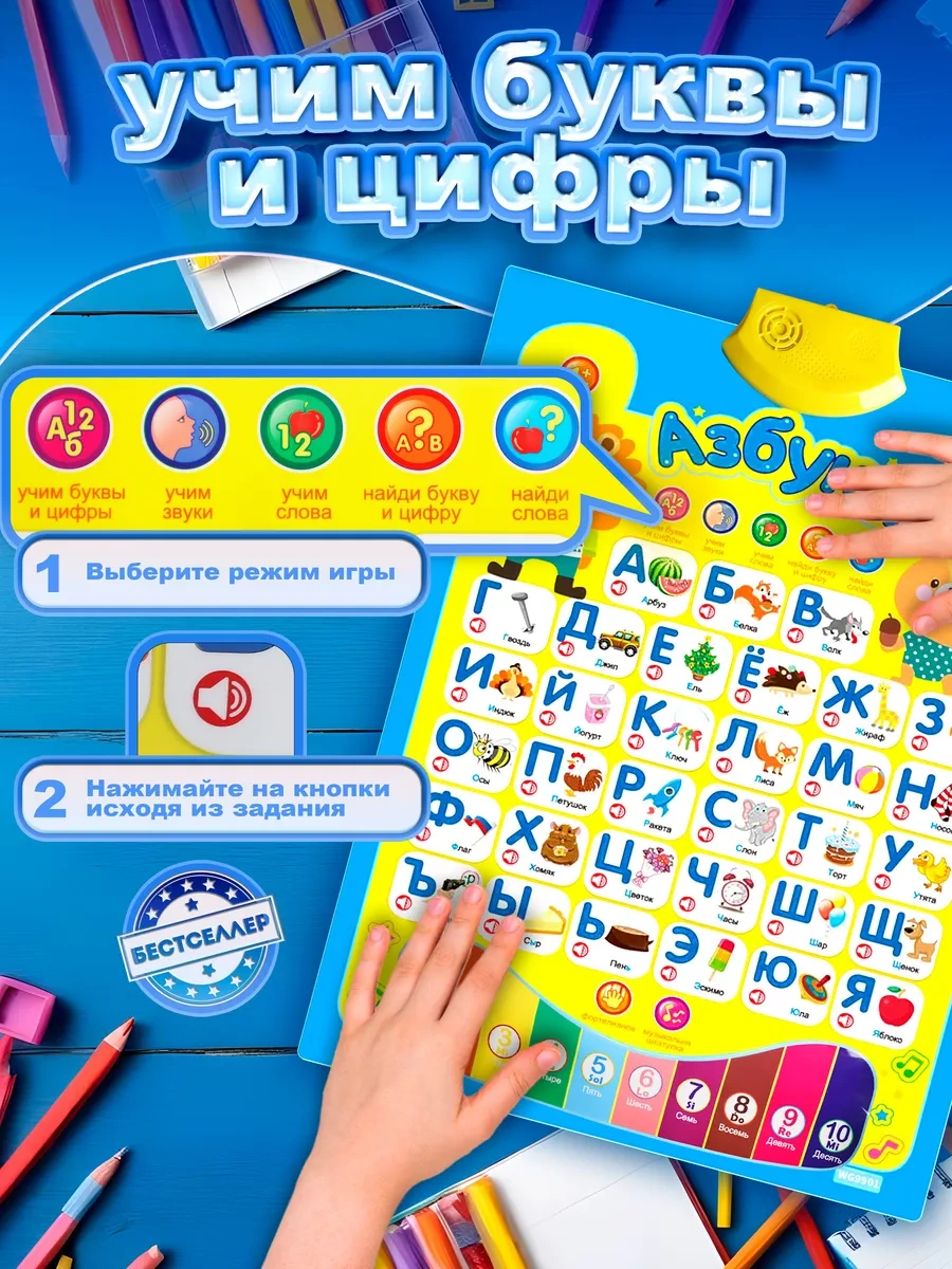 Bestseller Müziksel Alfabe Bebekler İçin / Eğitici Çocuk Posteri 138147409