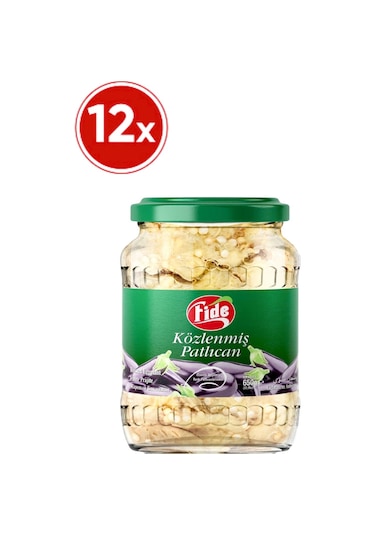 Fide Közlenmiş Patlıcan 12 x 650 G