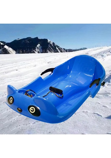 Homyl Çocuklar Kar Kızağı Kızak Çim Kum Kayan Yokuş Mavi