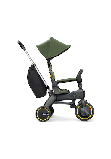 Doona Liki Trike Tek Parça Katlanır 3 Tekerlekli Bebek Bisikleti S3 Yeşil