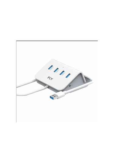 FLY 3408-01 4 USB Portlu 1 TYPE-C Hub