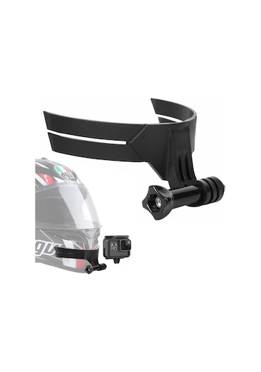 Knmaster Motosiklet Kask Çene Yapıştırıcılı Aksiyon Kamera Tutucu