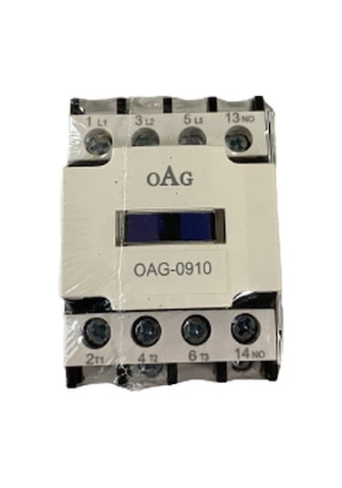 Oag Kontaktör 4kw 9a D-0910