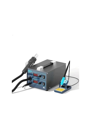 Bakon 852mx İntelligent Isı Ayarlı 2 İn 1 Havya İstasyonu 1000w