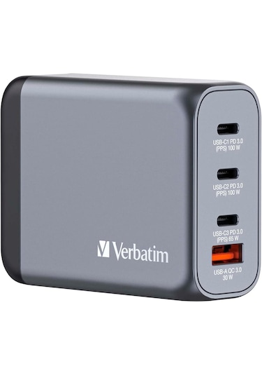 Verbatım GNC-100 32202 - V 100 W Gan Şarj Cihazı