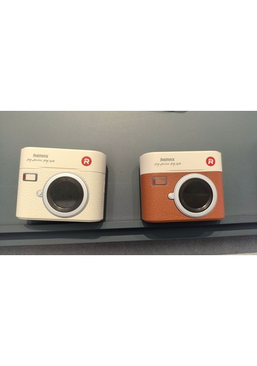 Retro Kamera Şekli Yarı Kulağa Bluetooth Kulaklık