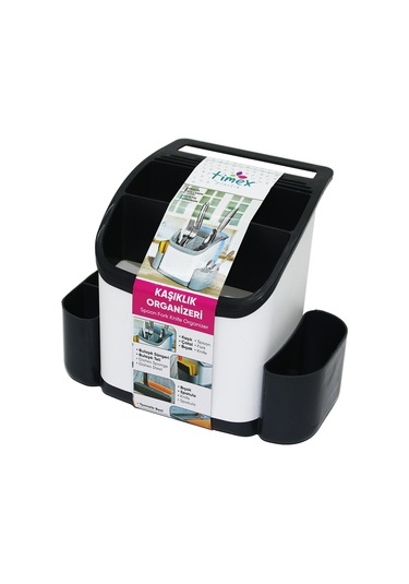Plastik Kaşıklık Organizer Tezgah Üstü