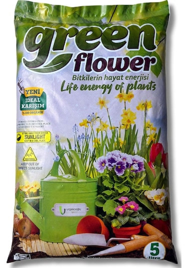 Organik Ve Besleyici Saksı Toprağı Torf 5 Litre 5 LT