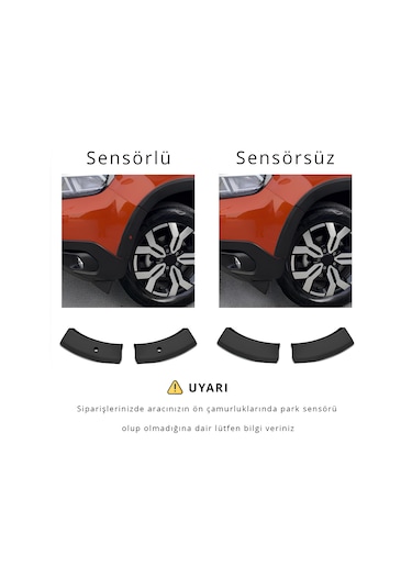 Dacia Duster Dodik Seti 12 Parça 2018 2023 Model