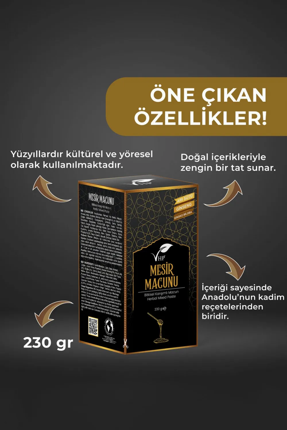 Mesir Macunu 230 Gr Geleneksel Bitkisel Macun Manisa Mesir Macunu