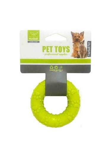 Nunbell Köpek Yuvarlak Plastik Dişlik 7 CM