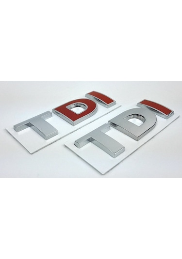 Volkswagen Tdi 3M 3D Bagaj Logo