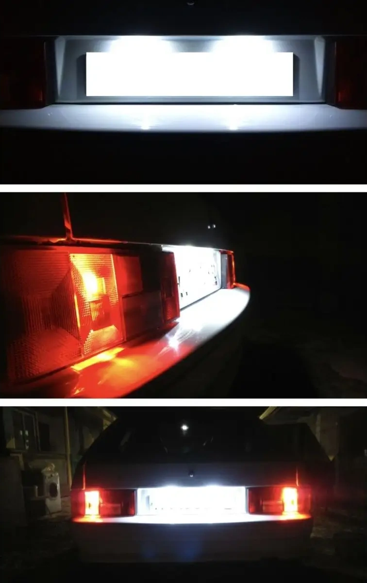 Doptrade Beyaz Plaka Işık Kapakları Vaz 2114 149278385