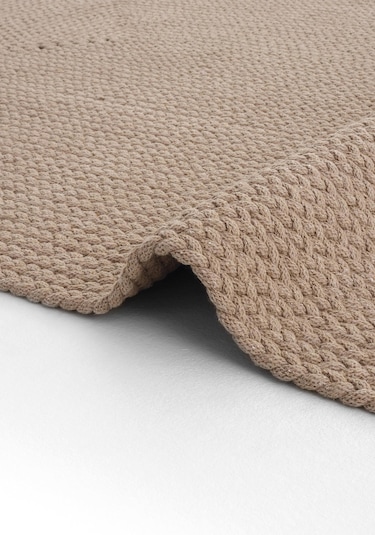 Cool Halı Glenn 603 Bej Banyo Halısı Antre Hol Halısı Hasır Dokulu Banyo Paspası Mutfak Halısı