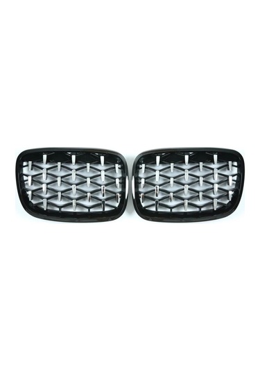 Bmw X5 E70 Diamond Ön Panjur Izgara 2006-2013 Arası Pianoblack