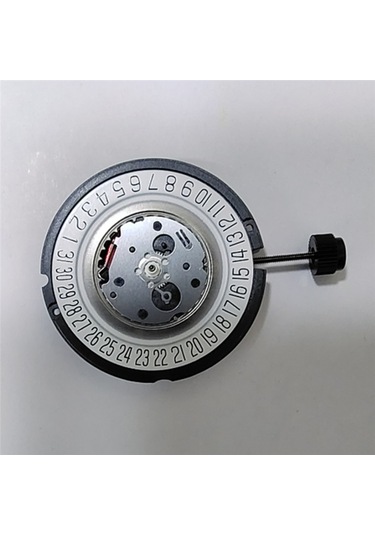 Xurunkeji Eta 805.112 805112 Kuvars Hareket Tamir Parçası Erkek Saatleri Aksesuarları İçin Saat 6 Tarihinde Saat Hareketi Gümüş - Siyah