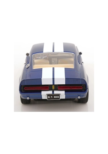 Kk Scale 1:12 Ford Mustang Shelby Gt500 1967 Blaumetallic/weiß