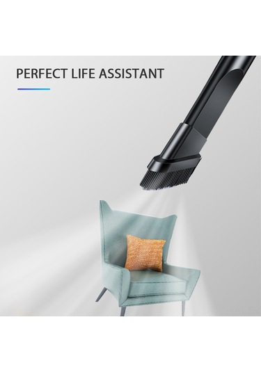 Ximistore9 120w 12000pa Beyaz El Tipi Süpürge, Kollapsible Kablosuz, Araç/ev/ofis Temizliği İçin 3'ü 1 Arada