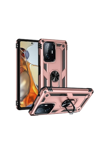 Xiaomi Mi 11T Pro 5G Kılıf Yüzüklü Zırh Tank Vega