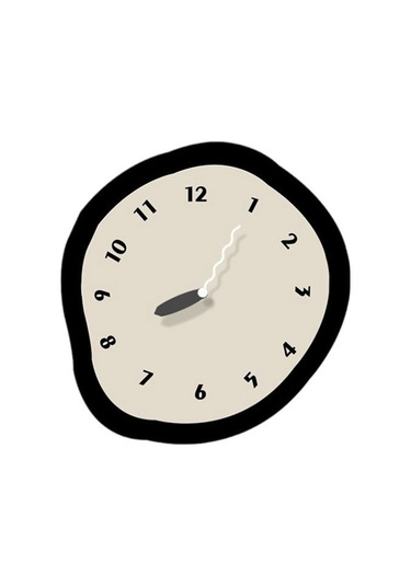 Goldenqian Iskandinav Minimalist Sessiz Duvar Saati Basit Oturma Odası Dekorasyonu Restoran Sanat Kişilik Saat Znl01p ÇOk Renkli