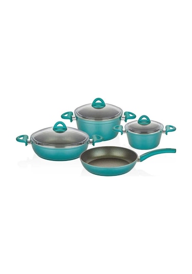 Neva Mentol Mercek 7 Parça Granit Set
