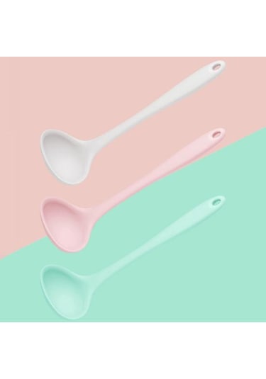 Gri Faydalı Çorba Renkleri Kolay Kepçe Çok Yönlü 6'lı Depolama