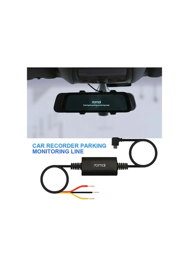 Mufunye 70mai Up02 Park Gözlem Kablosu Seti Anahtar Micro + Type-c Adaptör - 24 Saatli Oto Güvenlik Kaydı İçin 5v2.4a Düşük Gerilim Koruma