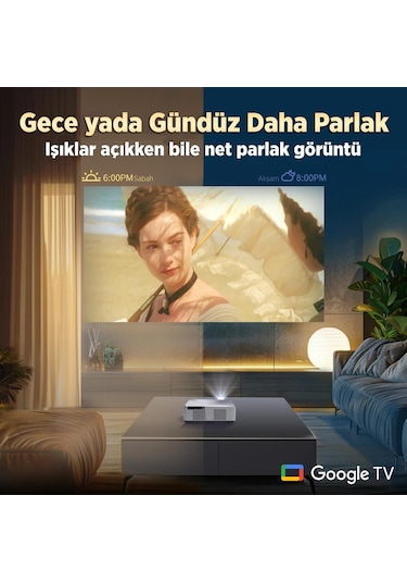 Vankyo Performance V700g Android Google Tv Hdr10+ 4k Destekli Projeksiyon Cihazı