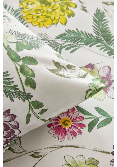 Sarah Anderson Blossom Tek Kişilik Nevresim Takımı Renkli