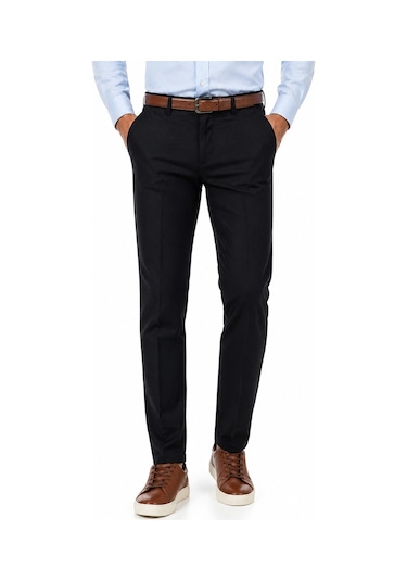 Amaro Erkek Kanvas Pantolon Regular Kalıp Yazlık Bgl-st05392 Siyah