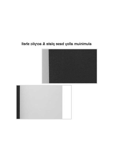 Besthome1 Led Duvar Lambası, Islak Işık, Açısını Ayarlayabilir, Göz Koruyucu, Akrilik-alüminyum, Siyah S Boyutu, Yatak Odası/bi Diğer