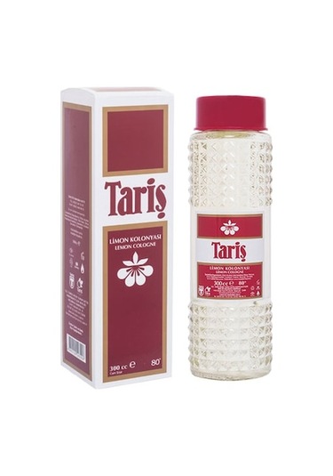 Tariş 80 Derece Limon Kolonyası Cam Şişe 300 ML