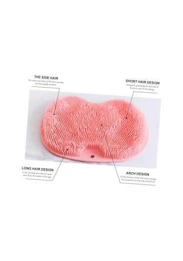 Monyee Tpr Banyo Paspası - Kaymaz Altlı Ayak Ve Gövde Aşınma Temizleyici, Masajlı 3 Adet Seti Diğer