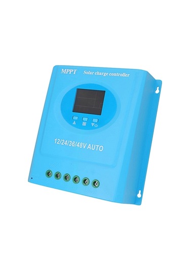 100a Mppt Güneş Şarj Kontrol Cihazı 12v 24v 36v 48v Lcd Ekranlı Pil Akıllı Regülatörü Kurşun Asit/lityum Pil İçin Çift Usb Çıkışlı